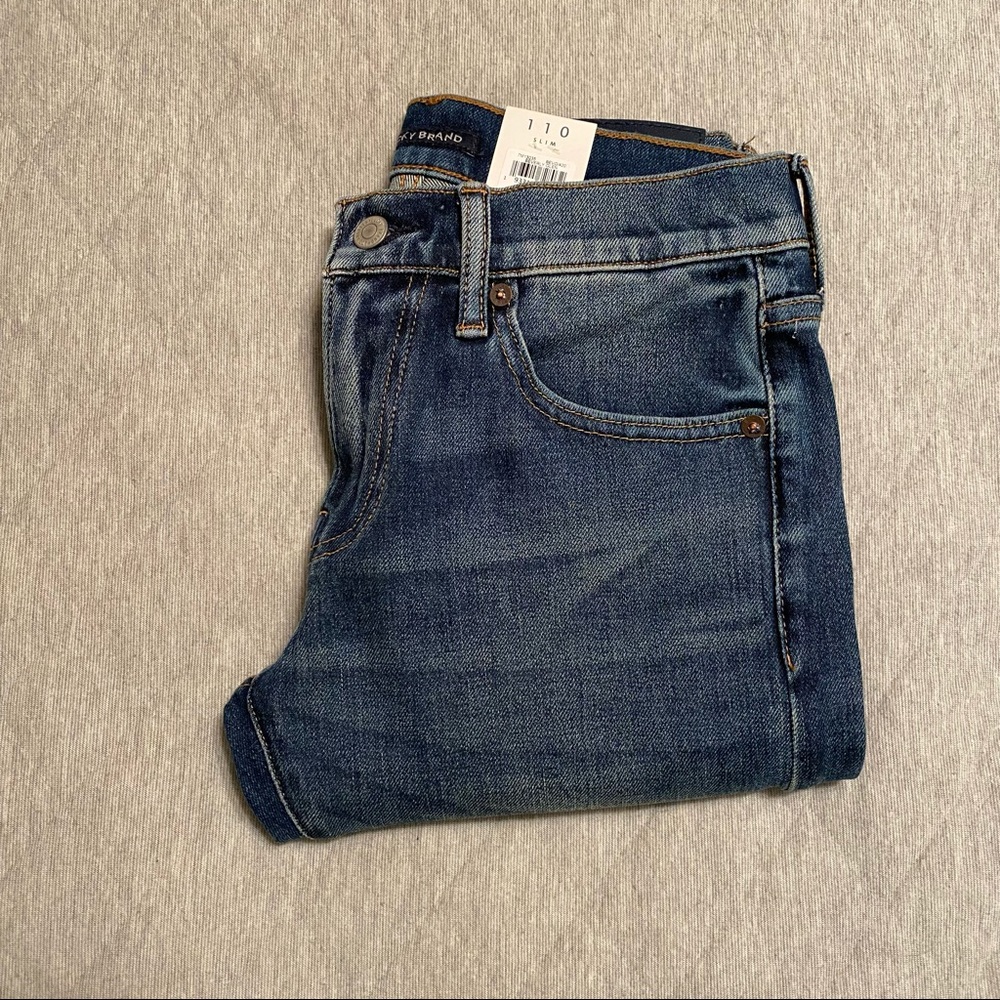 NWT Lucky Brand 110 Slim Beverly Glen Jeans - Picture 12 of 12
